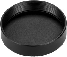 M39 Screw Mount 39mm Metal Rear Lens Cap Black for Leica Leitz LTM Nikon Canon