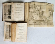 1839 TRAVELS SOUTHEAST ASIA antique ILLUSTRATED Hindustan Malaya Siam China