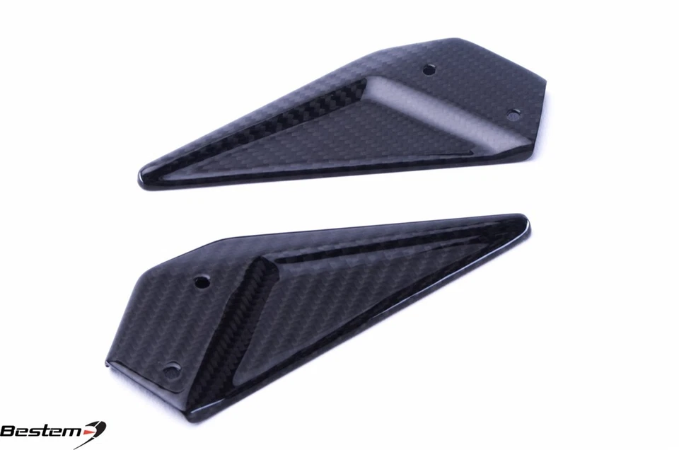 EBR 1190 RX SX Carbon Fiber Rearset Heel Plates Guards, Twill, 100% - Изображение 3 из 4