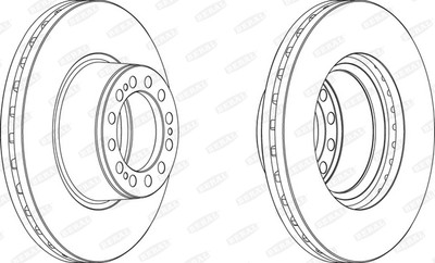 Beral BCR201A Brake Disc