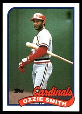 Ozzie Smith 1989 Topps #230 Cardinals MLB READ FREE SHIPPING AutographDen