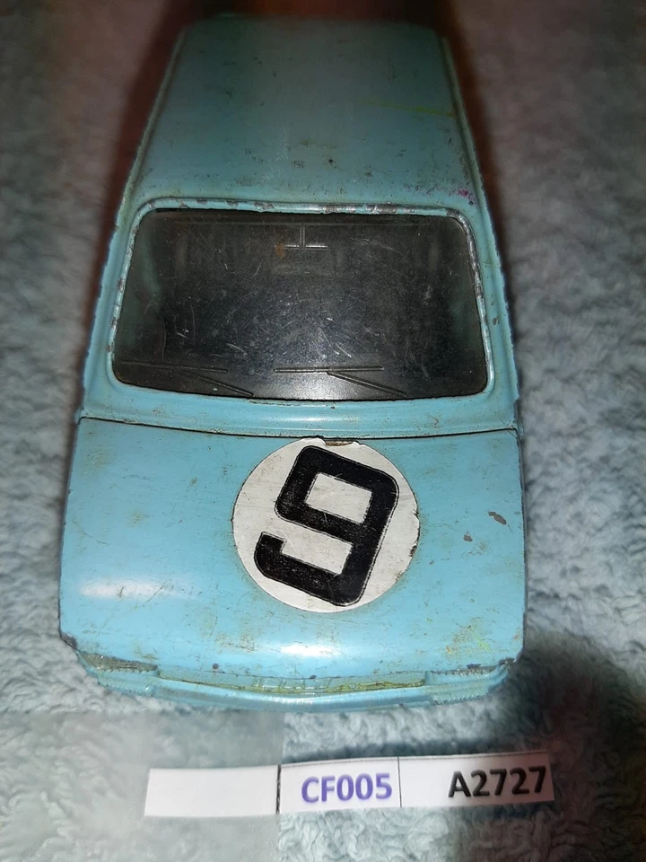 A2727 MODELLISMO AUTOMOBILE FIAT 126 AZZURRO 1/25 MEBETOYS 8564 - Immagine 2 di 4