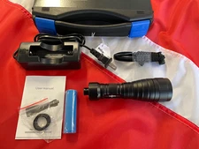 scubamax T-11 aluminum 1050 lumen rechargable dive light