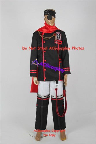 D.Gray-man Lavi Cosplay Costume incl headband and eye patch acgcosplay costume - Afbeelding 1 van 8