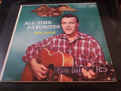 Eddy Arnold   All-Time Favorites VG+ Original RCA Victor LPM-1223 LP Record 1956