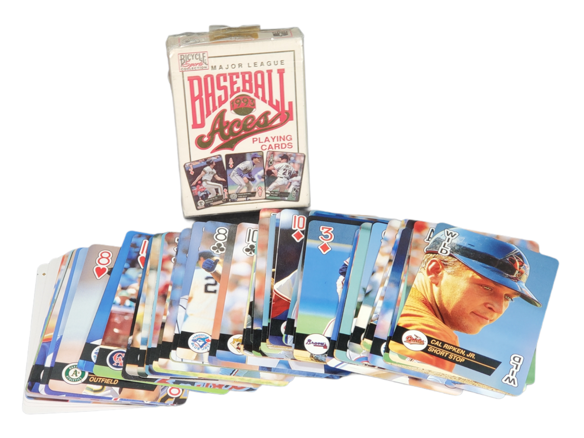 ベースボールコレクション 1993 MLB Baseball Aces Playing Cards Bicycle Sports