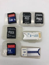 Assorted Memory Card Adapters