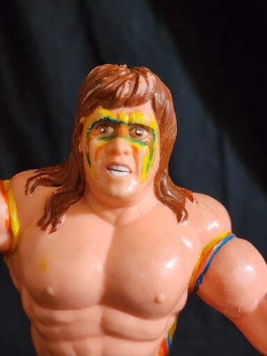 WWF Titan Sports Wrestling Superstars The Ultimate Warrior LJN 1989 - Picture 6 of 7