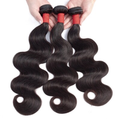 Raw hair - 24  SE Asian Virgin Hair Bundles - Natural Black - Double Wefted