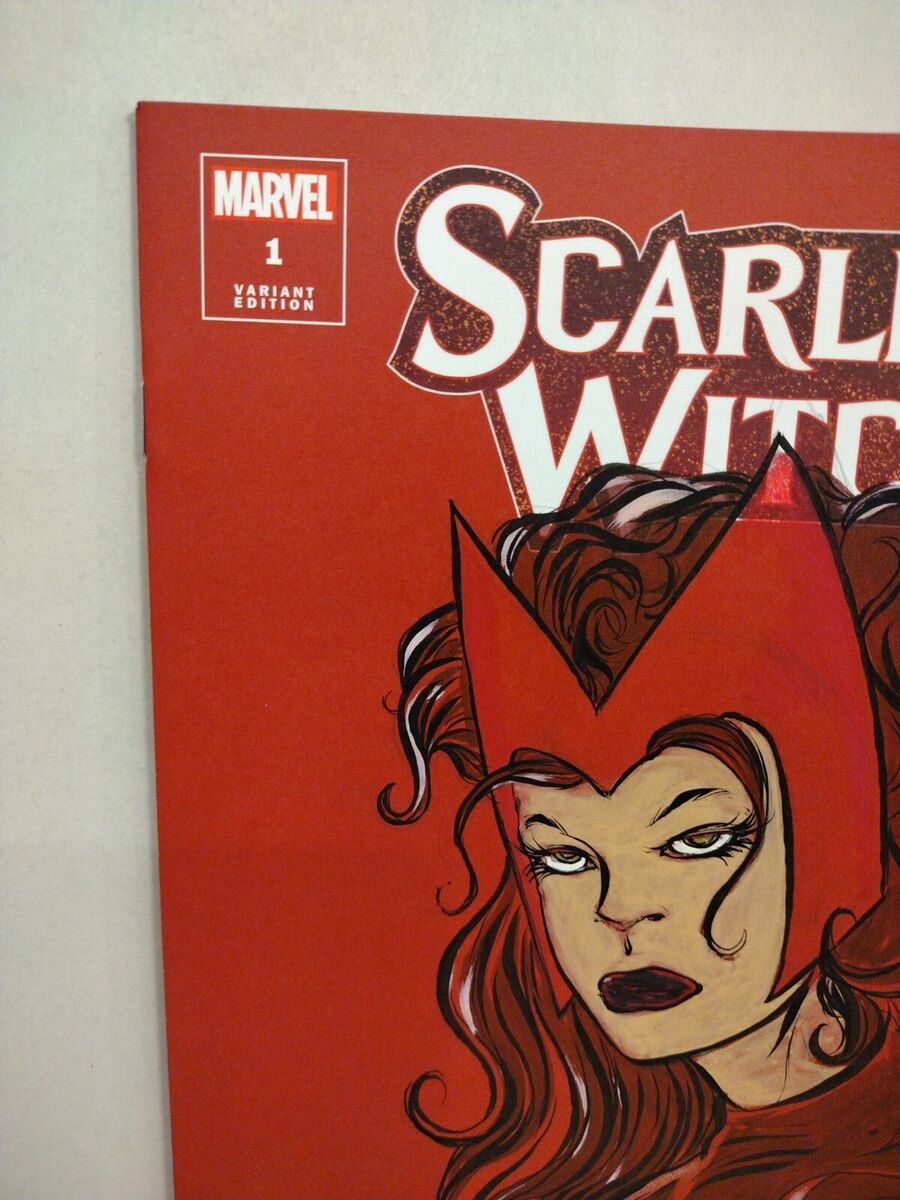 Buy Scarlet Witch #1 Red Blank Variant