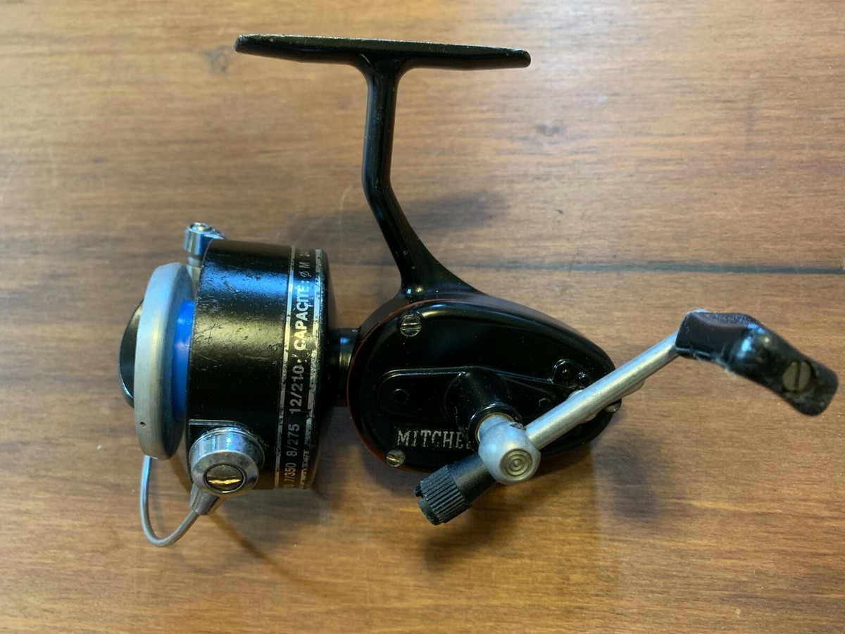 Mitchell 300A Vintage Fishing Reel (1981 to 1982) with Protective
