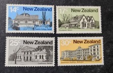 N. Zealand 1980 Architecture set  MUH  C18
