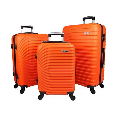 Hardside Spinner Luggage Dejuno Luggage Piece Champagne Color