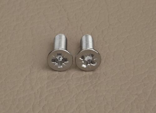Kawasaki ZX-6R (1995-1997) Front Brake Reservoir Lid Cap Screws Stainless - Picture 1 of 1