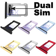 iPhone 14 or 14 Plus Replacement Nano Dual Twin Sim Card Holder Tray With Gasket