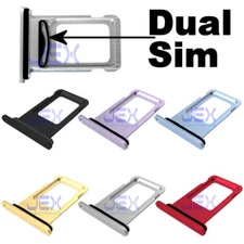 iPhone 14 or 14 Plus Replacement Nano Dual Twin Sim Card Holder Tray With Gasket