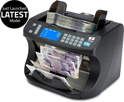 Note Counter Machine Money Currency Banknote Cash Counting Fake Detector ZZap