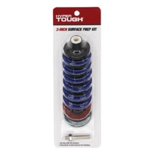 HYPER TOUGH 2 INCH SURFACE PREP SANDING SET 10 PCS *NEW