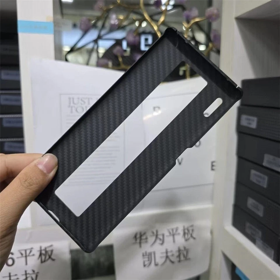 Genuine Aramid Carbon Fiber Case For Huawei Mate 30 RS Matte Armor Hard Cover - Image 4 of 4