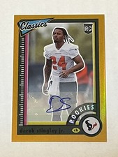 2022 Panini Classics Gold Autograph #194 Derek Stingley Jr. RC /99