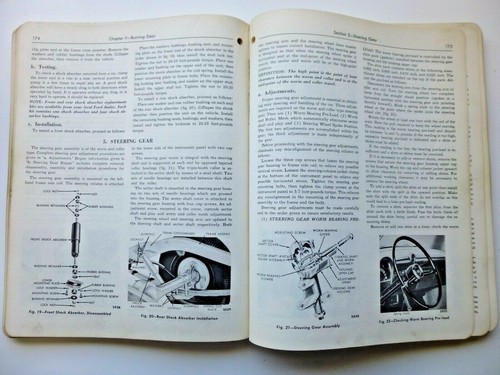 1952 FORD PASSENGER CAR ORIGINAL MANUAL - Picture 3 of 3