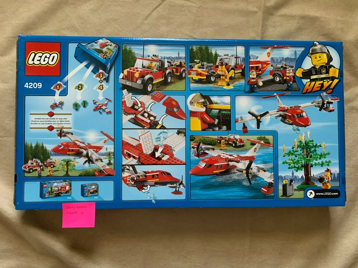 LEGO City Fire Plane 4209 BRAND NEW SEALED 673419165297 eBay