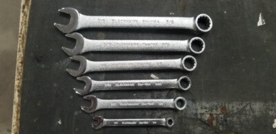 Blackhawk by Proto 6 piece SAE Combination Wrench Set USA New/Unused Set #15