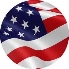 Custom Slipmat Slip Mat for Technics or any DJ Turntable Record Player US FLAG