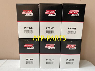 PF7928 (6 PACK) BALDWIN FUEL FILTER FS19763 for Cummins Hitachi IHC Navistar