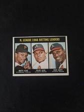 1967 Topps N. League 1966 Batting Leaders #240, EX, REASONABLE OFFERS ACCEPTED.