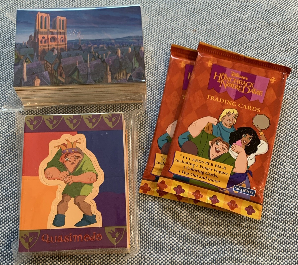 1996 Skybox Disney's The HUNCHBACK Of NOTRE DAME Trading Card Set