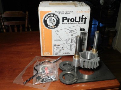 Prolift Pl1001 Unused Router Adjustment System Bench Dog Tools