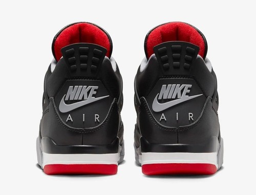 Nike Air Jordan 4 Retro Bred Reimagined Men's Sizes FV5029-006 New US Size 9 DS - Picture 5 of 10
