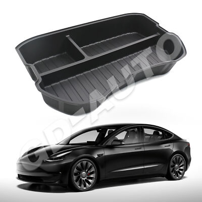 Front Trunk Organizer Tray Storage Box Without Cover For 2021-2023 Tesla Model 3