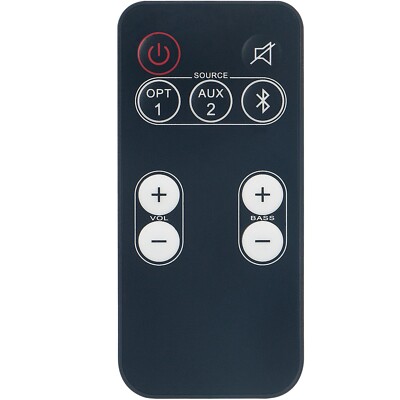 Replace Remote  for Polk Audio Sound Bar Speaker FR1 DSB1 D581 RE95201 RE9520-1