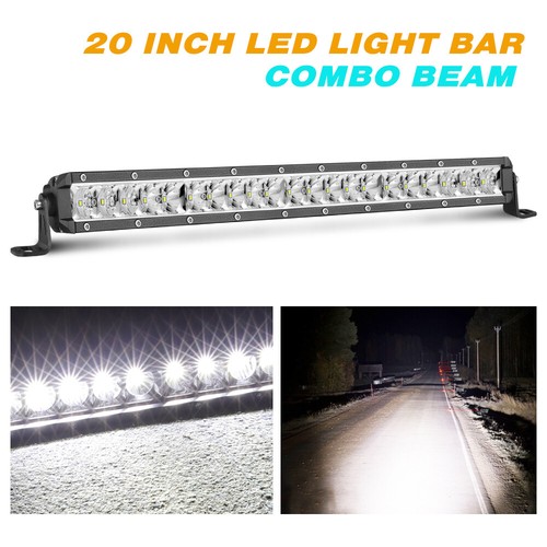 20" LED Work Light Bar Combo Front Bumper Grille Driving Lamp SUV UTV Truck 22" - Bild 1 von 15