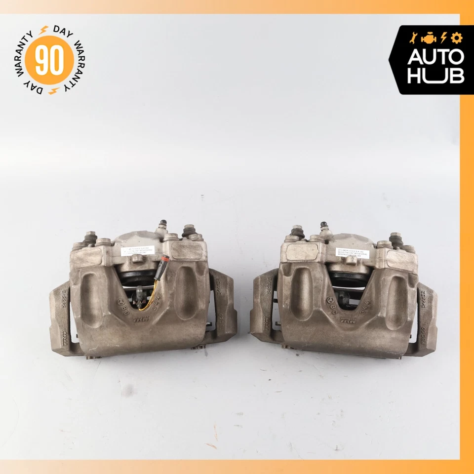 Juego de pinzas de freno delanteras izquierda y derecha Mercedes R172 SLK350 RWD 10-20 OEM 30k Foto 4 de 4