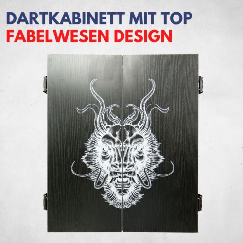 Best Sporting Dartscheibe elektronisch Glasgow I Dartboard Kabinett mit LED - Bild 3 von 7