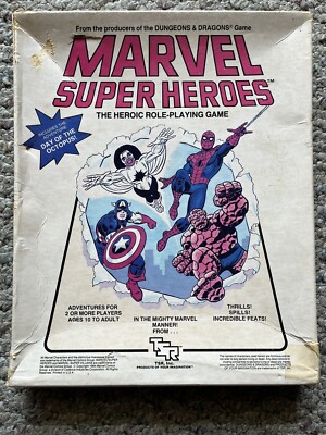 TSR Marvel Super Heroes: The Heroic Role-Playing Game