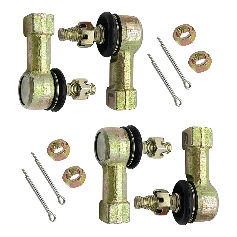 Kit de extremos de varilla de amarre cromoly de alta resistencia para Honda TRX250R TRX400EX TRX450R TRX300EX Foto 2 de 4