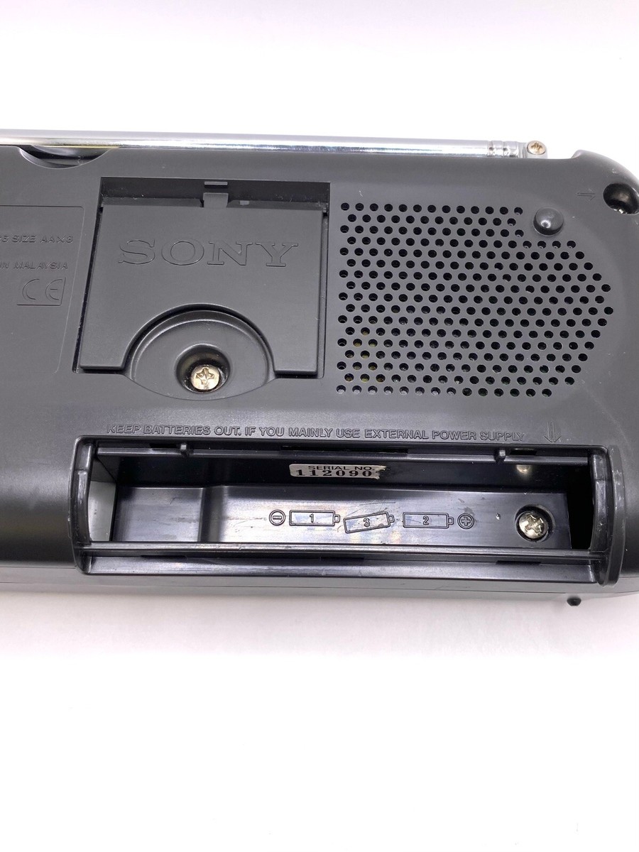 SONY - (鳥丸)　SONY ICF-B09、MX ANYWHERE 3 Sony Portable Radio ICF-B09 : FM/AM/Wide FM, Hand crank