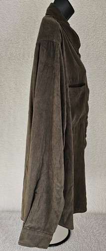 St John's Bay Womens Shirt Top Blouse Size 24W Button Down Long Sleeve Sueded - Picture 11 of 24