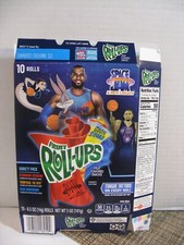 Space Jam- Lebron James - Tune Squad - Bugs Bunny - Fruit Rollups Empty Box 2021