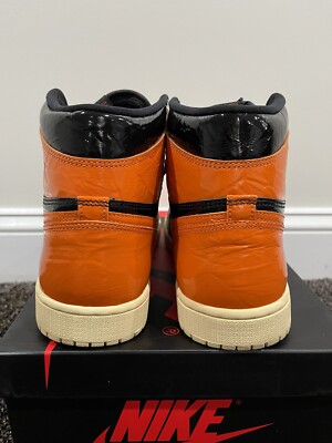 Jordan 1 Retro High Shattered Backboard 3.0 Orange / Black | eBay