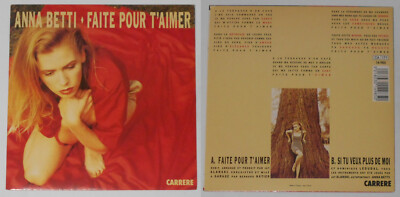 Anna Betti - Faite Pour T'Aimer - France 7'' vinyl 