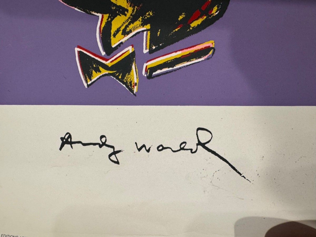 Andy Warhol Playboy Bunny x 4 (quad) Original 1990 Edition