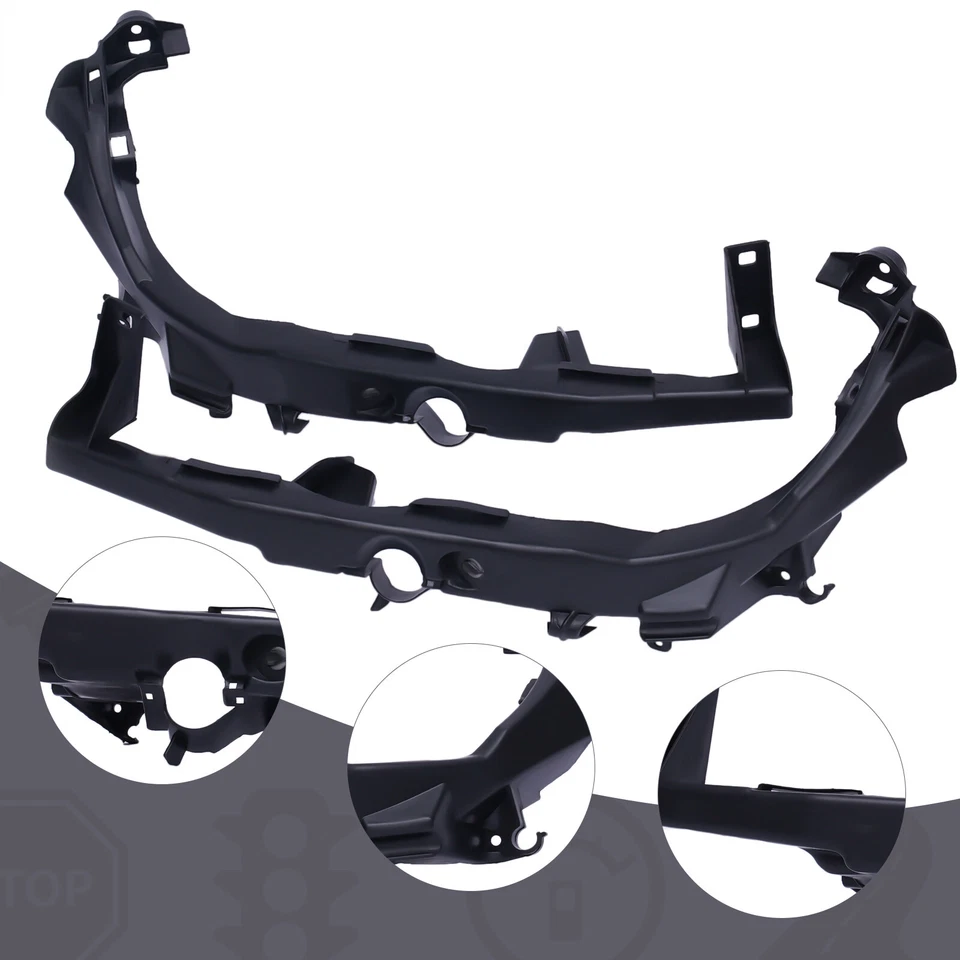 For BMW 328i 335d 335i 4 Door 2009-2012 Headlight Support Bracket Left+Right Foto 2 de 4