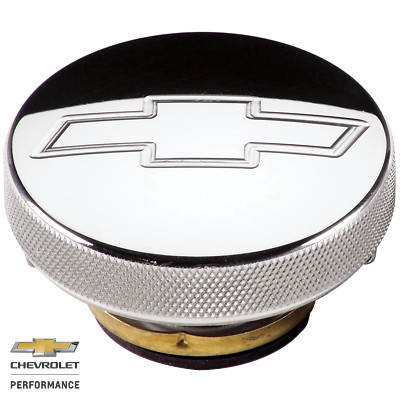 GENUINE BILLET SPECIALTIES CHEVY BOWTIE 16LB RADIATOR CAP / USA