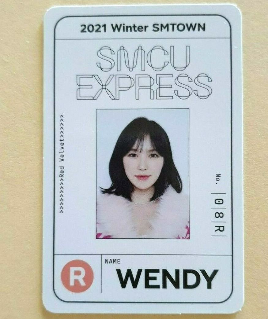 RED VELVET 2021 Winter SMTOWN: SMCU Express Official Photocard