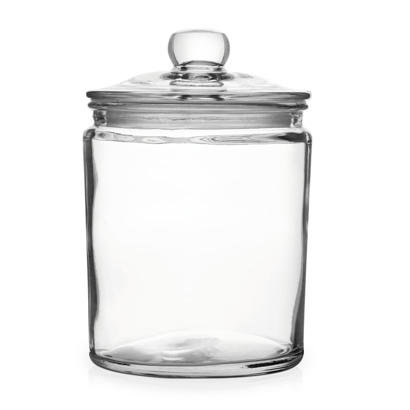 Glassware Clear Storage/Preserving Biscotti Jar Extra Large  6.2L Pack Of 6